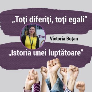 „Istoria unei luptătoare” – Victoria Boțan, specialistă relații publice în cadrul Asociației „Motivație”