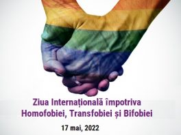 17 mai – Ziua Internațională împotriva Homofobiei, Transfobiei și Bifobiei
