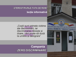 Campania de sensibilizare și informare  „Zero discriminare” a ajuns la Bălți