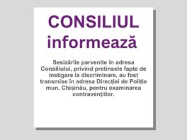 Consiliul pentru egalitate informează opinia publică