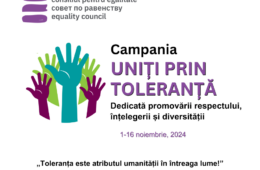 Start campanie de informare și sensibilizare  „Uniți prin toleranță”