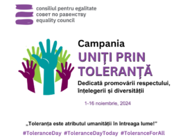 Start campanie de informare și sensibilizare  „Uniți prin toleranță”