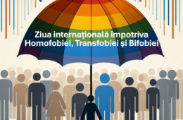 17 mai – Ziua Internațională împotriva Homofobiei, Transfobiei și Bifobiei