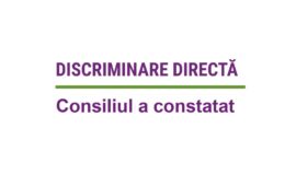 Caz de discriminare pe criteriul de beneficiar de protecție temporară