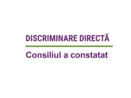 Caz de discriminare pe criteriul de beneficiar de protecție temporară