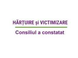 Hărțuire și victimizare în câmpul muncii în cadrul SRL „Chișinău-Gaz”