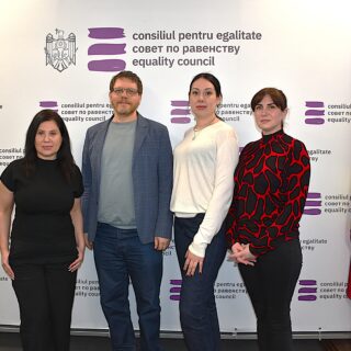 Activiste din Ucraina au vizitat Consiliul pentru egalitate pentru a discuta elaborarea unui ghid destinat refugiaților