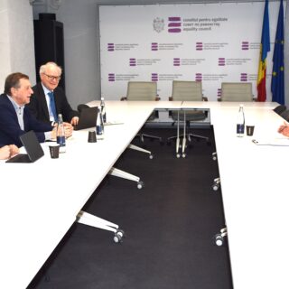 Vizita de studiu a delegației canadiene la Consiliul pentru egalitate