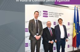 Președintele CESE, Séamus Boland, în vizită la Consiliul pentru egalitate: Dialog despre incluziune și standarde europene