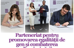 Parteneriat pentru promovarea egalității de gen și combaterea discriminării