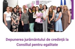 Magdalena Rusnac a depus jurământul de credință în cadrul Consiliului